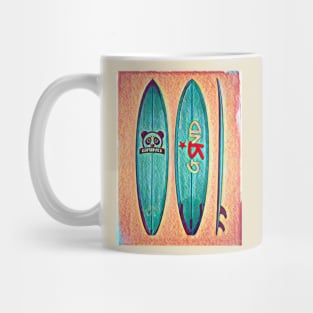 Grind Surf Board Mug